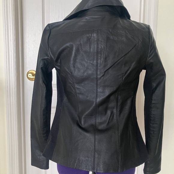 Kirna Zabête for Target Black Leather Motorcycle Jacket XS NWT - Picture 4 of 11